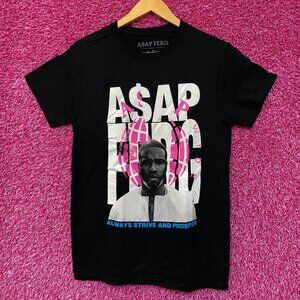 Asap Ferg Always Strive and Prosper Hip Hop Tshirt size Small